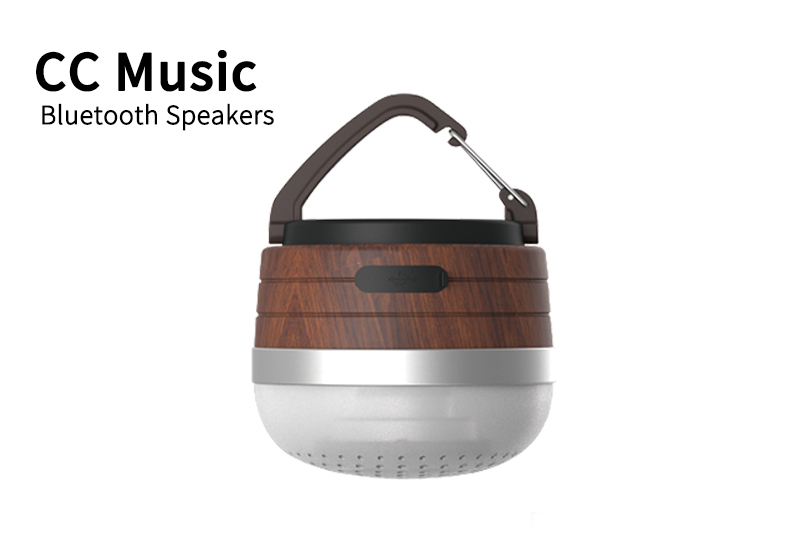 CC Music Retro Wood Bluetooth Speakers